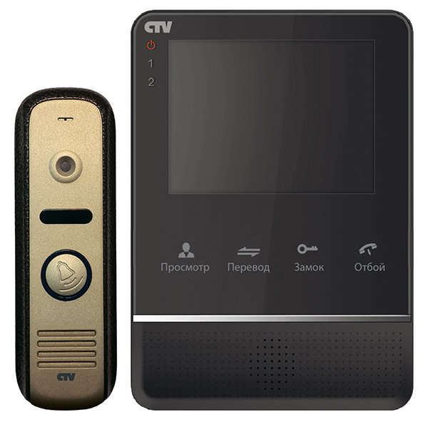 CTV-DP2400TM Комплект цветного видеодомофона