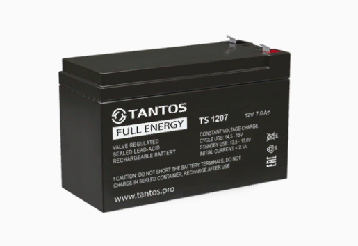 Tantos TS 1207 ∙ Аккумулятор 12В 7 А∙ч